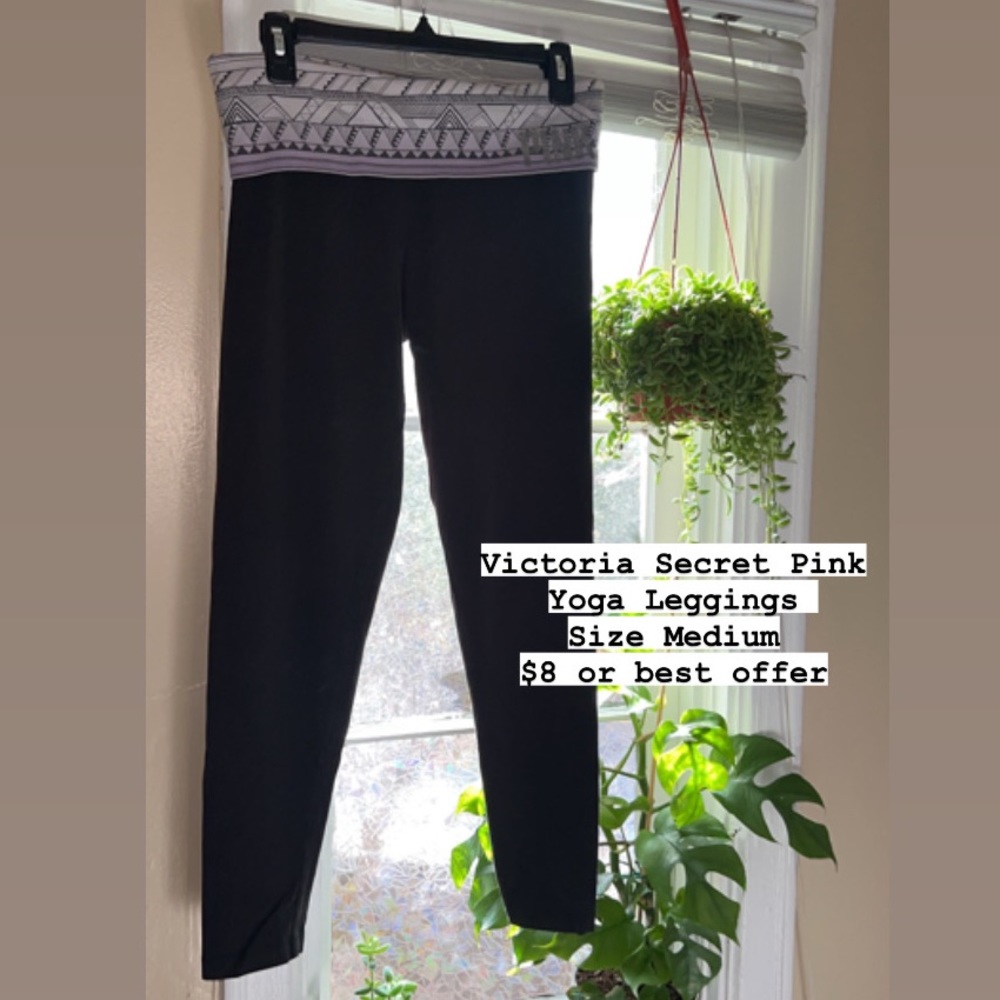 Victoria Secret Yoga Leggings (cloth) Size Medium